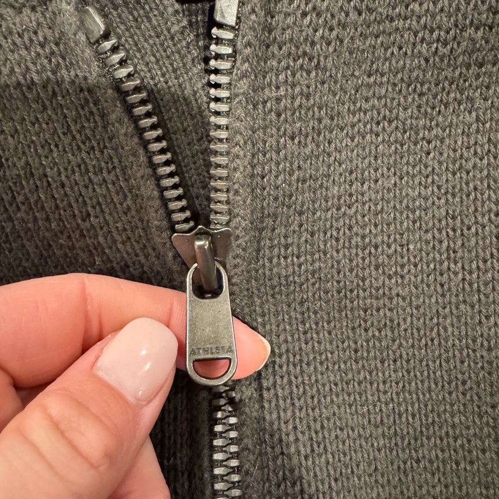Athleta Hooded Sweater Knit 2X - Picture 4 of 6